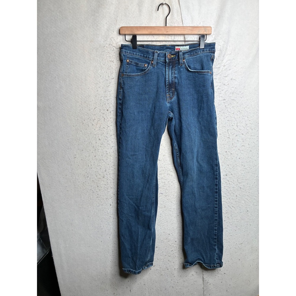 Wrangler Relaxed Boot Cut Jeans Mens 29x31 Medium Wash Denim Blue Pants